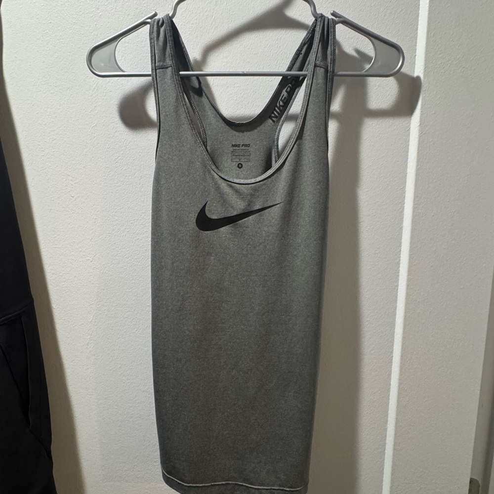 Nike Pro Women's Charcoal Tank Top